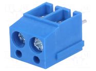 Connector: PCB terminal block; terminal; 16A; 250V; angled 90° NINIGI