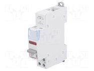 Module: pushbutton switch; 250VAC; 20A; for DIN rail mounting LEGRAND