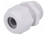 Gland; IP68; thermoplastic; M20; 5÷9mm; grey HARTING