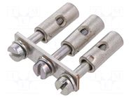 Screw bridge; ways: 3 WEIDMÜLLER