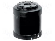 Automation module: sound signaller; black; 24VDC; IP54; -20÷50°C WERMA