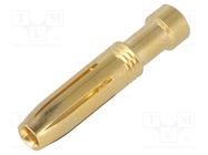 Contact; female; copper alloy; gold-plated; 2.5mm2; Han E®; 16A HARTING