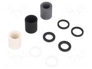 Gaskets set; Buccaneer 900,PX09÷; 14÷20mm; Application: plugs BULGIN