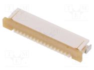 Connector: FFC/FPC; horizontal; PIN: 16; bottom contacts,ZIF; SMT MOLEX