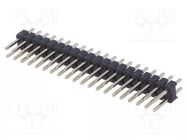 Connector: pin strips; pin header; male; PIN: 40; straight; 2.54mm CONNFLY