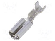 Terminal: flat; 2.8mm; 0.8mm; female; 0.2÷0.5mm2; crimped; straight ERGOM