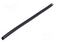 Insulating tube; PVC; black; -20÷125°C; Øint: 3mm; L: 1000m; UL94V-0 SIGI