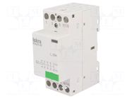 Contactor: 4-pole installation; 25A; 24VAC; NO x4; IKA ISKRA