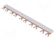 Busbar; 10mm2; Poles: 2; Urated: 240V,415V; Usurge rated: 4kV; fork EATON ELECTRIC