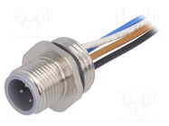 Connector: M12; socket; PIN: 4; male; A code-DeviceNet / CANopen HIRSCHMANN