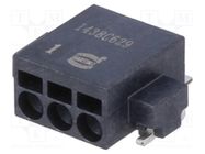 Connector: wire-board; female; PIN: 3; 2.54mm; har-flexicon®; SMT HARTING