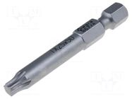 Screwdriver bit; Torx®; TX25; Overall len: 50mm WERA