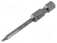 Screwdriver bit; Torx®; TX05; Overall len: 50mm WERA