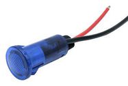 PANEL INDICATOR, BLUE, 12V, WIRE LEAD
