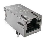 MAGJACK, 100 BASE-T, RJ45, 8P4C, 1PORT