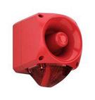 SOUNDER BEACON, RED, 120DB, 60VDC