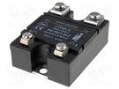 Relay: solid state; Ucntrl: 3÷32VDC; 75A; 24÷530VAC; -20÷80°C COMUS