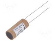 Capacitor: aluminum-polypropylene-paper; 0.022uF; 600VDC; ±5% MIFLEX