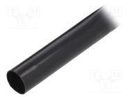 Insulating tube; PVC; black; -20÷125°C; Øint: 14mm; L: 100m; UL94V-0 SIGI