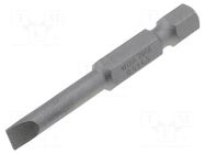 Screwdriver bit; slot; 4.5x0.6mm; Overall len: 50mm; PROFESSIONAL WIHA