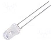 LED; green; 5mm; 10000÷12000mcd; 60°; Front: convex; 2.7÷3.4VDC OPTOSUPPLY