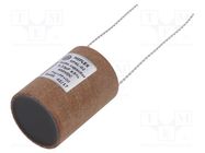 Capacitor: aluminum-polypropylene-paper; 330nF; 600VDC; ±5%; THT MIFLEX