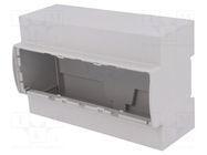 Enclosure: for DIN rail mounting; Y: 90.5mm; X: 142.3mm; Z: 62mm 