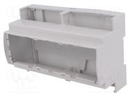 Enclosure: for DIN rail mounting; Y: 90.5mm; X: 142.3mm; Z: 62mm 