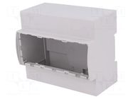 Enclosure: for DIN rail mounting; Y: 90.5mm; X: 106.3mm; Z: 62mm ITALTRONIC