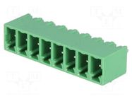 Connector: pluggable terminal block; socket; male; 7A; 250V; PIN: 8 DEGSON ELECTRONICS
