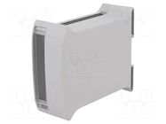 Enclosure: for DIN rail mounting; Y: 101mm; X: 45mm; Z: 119mm; grey ITALTRONIC