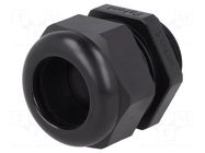 Gland; IP68; thermoplastic; M32; 18÷25mm; black HARTING