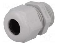 Gland; IP68; thermoplastic; M20; 6÷12mm; grey HARTING