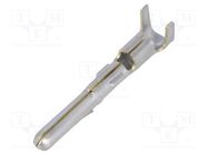 Contact; male; brass; tinned; 1÷2.5mm2; CMNL; bulk; crimped; 13A 