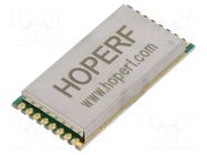 Module: transceiver; RF; FSK,GFSK,GMSK,LoRa,MSK,OOK; 433.92MHz HOPE MICROELECTRONICS