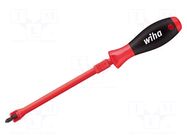 Screadriver: standard; Phillips; PH1; SoftFinish® WIHA
