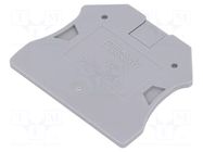 End plate; UT; polyamide PHOENIX CONTACT