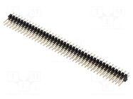 Connector: pin strips; pin header; male; PIN: 80; straight; THT ADAM TECH