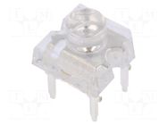LED Super Flux; yellow; 7.62x7.62mm; 750÷1120mcd; 120°; 30mA OPTOSUPPLY