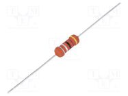 Resistor: metal film; fusible; THT; 4.7Ω; 2W; ±10%; Ø5x12mm; axial ROYAL OHM