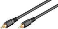Coaxial Digital/Audio Connector Cable, RCA S/PDIF, Double Shielded, 2 m - RCA male > RCA male