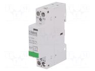 Contactor: 2-pole installation; 32A; 230VAC; NC x2; IKA ISKRA