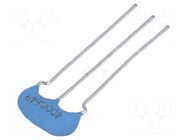 Resonator: ceramic; 4MHz; THT; 9x6x4mm; Tol: ±0.5%; Temp.stab: ±0.2% MURATA