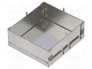 Enclosure: shielding; X: 50mm; Y: 54mm; Z: 19mm; steel; Series: PBC TEKO