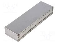 Enclosure: shielding; X: 50mm; Y: 161mm; Z: 26mm; steel TEKO