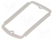 Frame for enclosure; TEKAM; Colour: light grey 