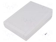 Enclosure: desktop; TEKMAR; X: 133mm; Y: 188mm; Z: 56mm; ABS TEKO