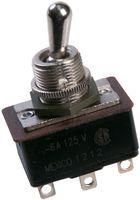 SWITCH, TOGGLE, SPDT, 6A, 125V