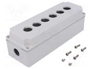 Enclosure: for remote controller; IP66,IP67; X: 80mm; Y: 230mm LOVATO ELECTRIC