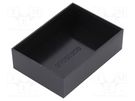 Enclosure: designed for potting; X: 50.5mm; Y: 70.5mm; Z: 20mm; ABS GAINTA